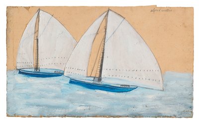 Két vitorlás alkotó: Alfred Wallis