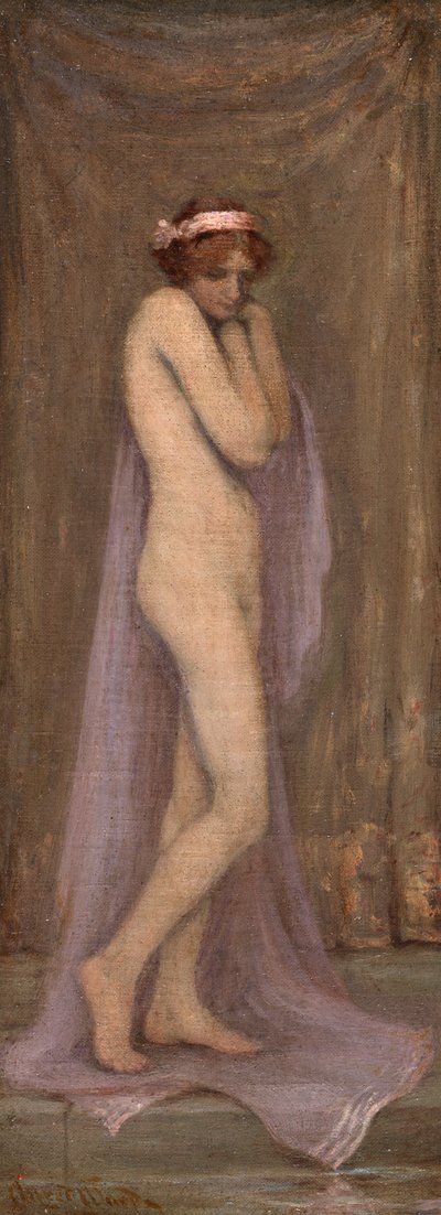 Aktok (olaj, vászon) alkotó: Alfred Ward