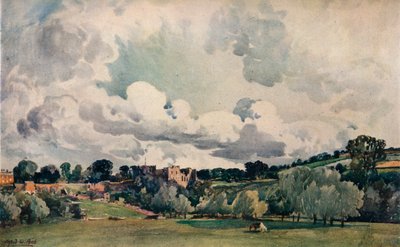 Ludlow-kastély, 1880 alkotó: Alfred William Rich