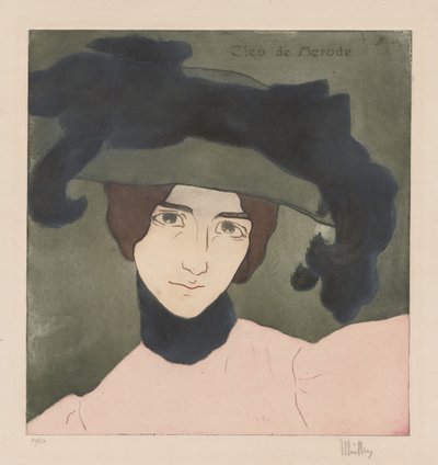 Cleo de Merode alkotó: Alfredo Müller