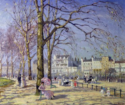 Tavasz a Hyde Parkban alkotó: Alice Maud Fanner