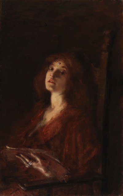 Egy dal, kb. 1895. alkotó: Alice Pike Barney