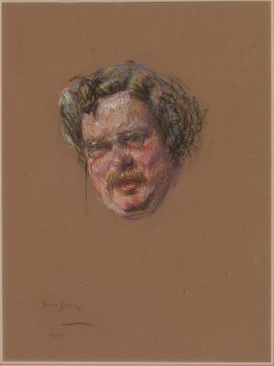 Gilbert K. Chesterton alkotó: Alice Pike Barney