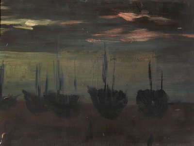 Hajók holdfényben alkotó: Alice Pike Barney
