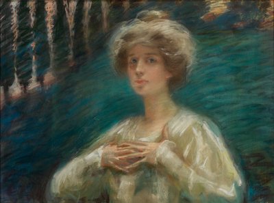 Sylvan háttér alkotó: Alice Pike Barney