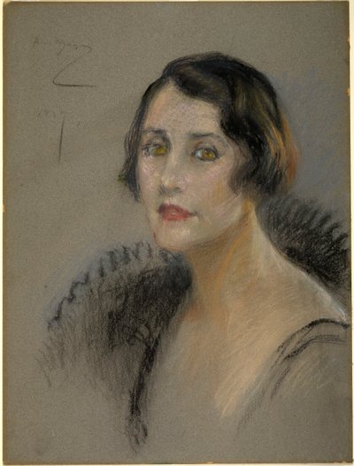 Carraciolo grófnő alkotó: Alice Pike Barney