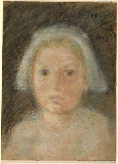 Apró fehér sapka alkotó: Alice Pike Barney