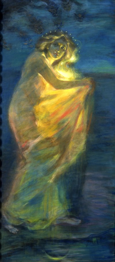 Nő a napba öltözve alkotó: Alice Pike Barney