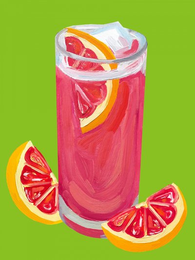 Rózsaszín grapefruit koktél alkotó: Alice Straker
