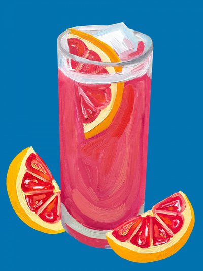 Rózsaszín grapefruit koktél alkotó: Alice Straker