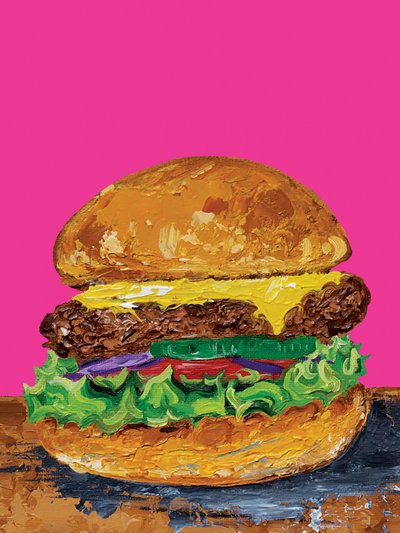 Pop Art sajtburger alkotó: Alice Straker