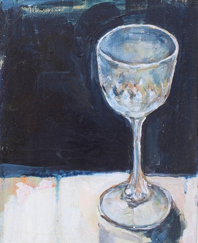 Elegáns borospohár alkotó: Alice White