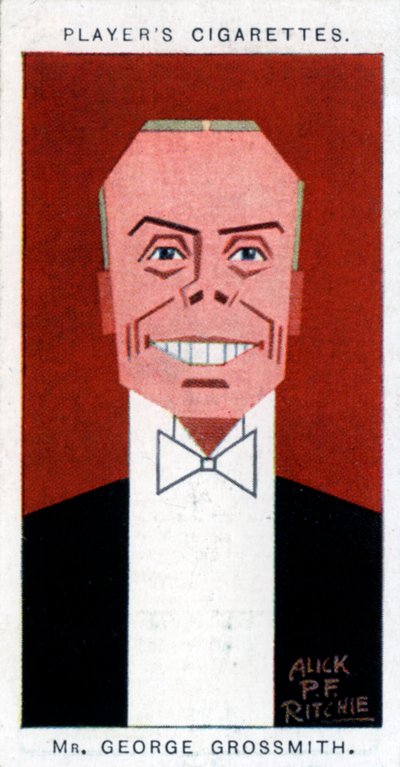 George Grossmith Junior brit színész, menedzser és drámaíró, 1926. alkotó: Alick P. F. Ritchie