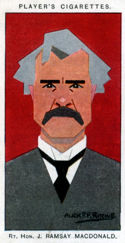 Ramsay MacDonald, brit miniszterelnök, 1926. alkotó: Alick P. F. Ritchie