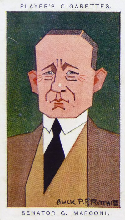 Guglielmo Marconi alkotó: Alick Penrose Forbes Ritchie