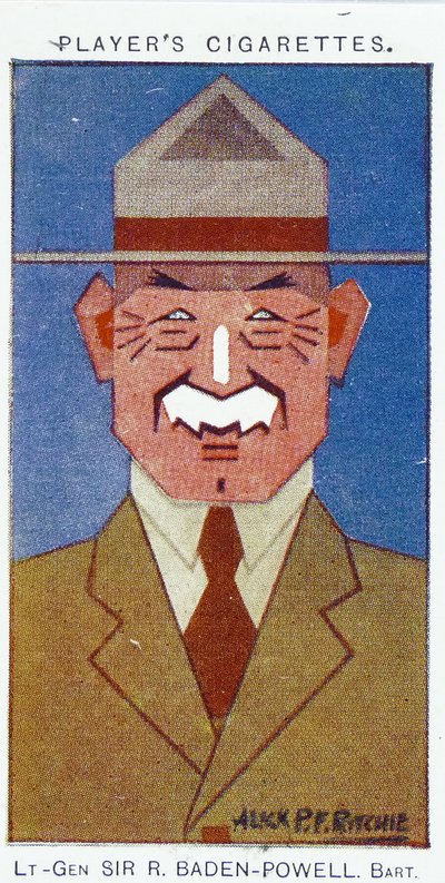 Robert Baden-Powell alkotó: Alick Penrose Forbes Ritchie