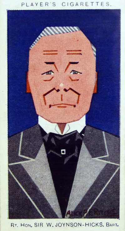 William Joynson-Hicks alkotó: Alick Penrose Forbes Ritchie