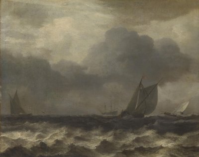 Durva tenger alkotó: Allaert van Everdingen