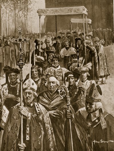 Richárd koronázási körmenete III alkotó: Allan (after) Stewart