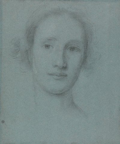 Egy fiatal nő feje alkotó: Allan Ramsay