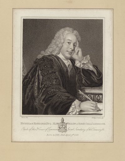Nicholas Hardinge alkotó: Allan Ramsay