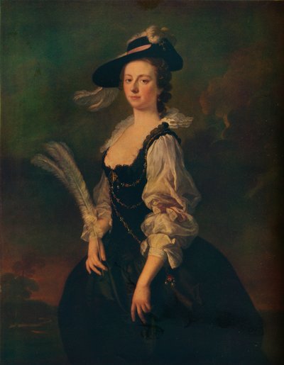 Jane Hale, Mrs Madan portréja, 1746 alkotó: Allan Ramsay