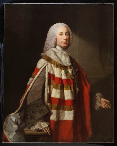 Egy nemes portréja, Jamesnek, Moray 8. grófjának gondolják alkotó: Allan Ramsay
