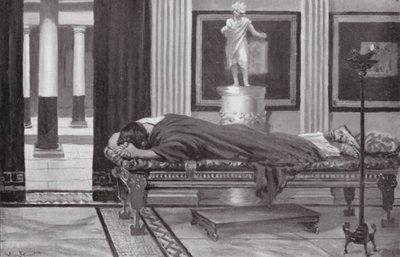 Periklész gyásza gyermeke elvesztése miatt (litográfia) alkotó: Allan Stewart