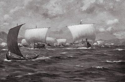 Xerxész ostorozza a Hellesponton (litográfia) alkotó: Allan Stewart