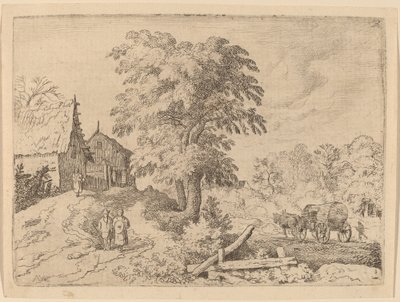 Két igásló kocsi alkotó: Allart van Everdingen