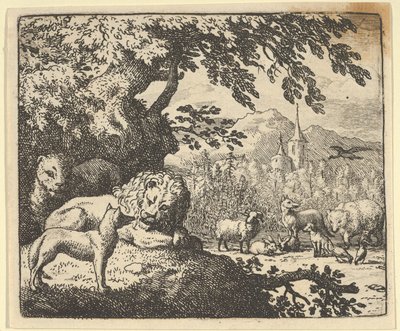 Renard folytatja hazugságait, 1650-75. alkotó: Allart van Everdingen