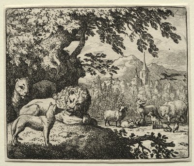 Reynard, a róka: Reynard folytatja történetét. alkotó: Allart van Everdingen