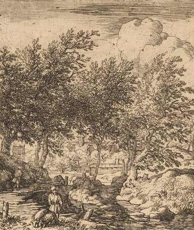 Sertéspásztor, valószínűleg c. 16451656. alkotó: Allart van Everdingen