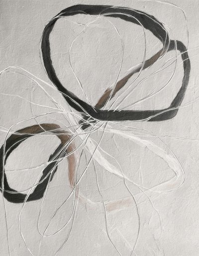 Absztrakt hurkos vonalak alkotó: Alma