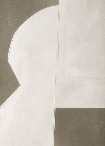 Ívelt absztrakt formák alkotó: Alma