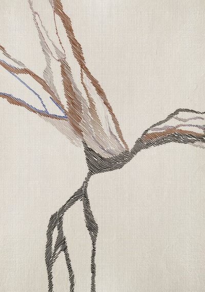 Folyékony absztrakt vonalak alkotó: Alma