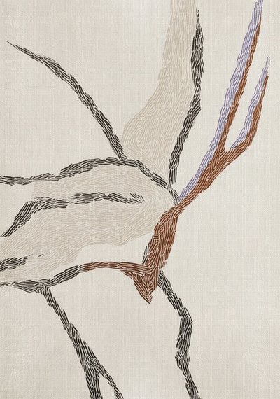 Hullámzó organikus formák alkotó: Alma