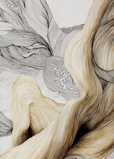 Organikus Golden Lines alkotó: Alma