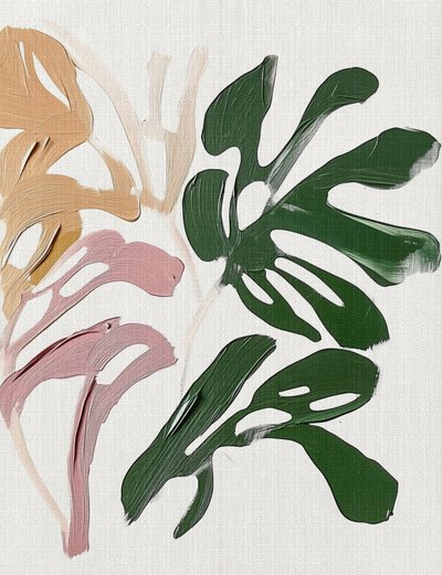 Soft Botanical Monstera alkotó: Alma