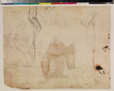 Megfeszített Krisztus, verso, 17. század alkotó: Alonso Cano