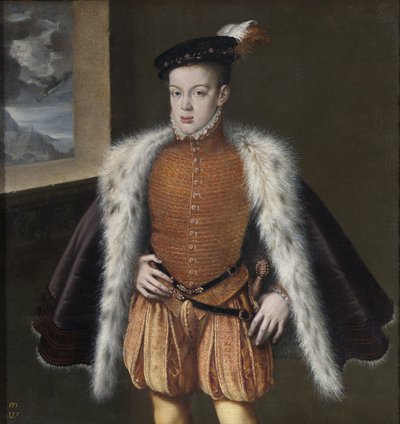 Don Carlos, Asztúria hercege, 1555-1559 alkotó: Alonso Sánchez Coello