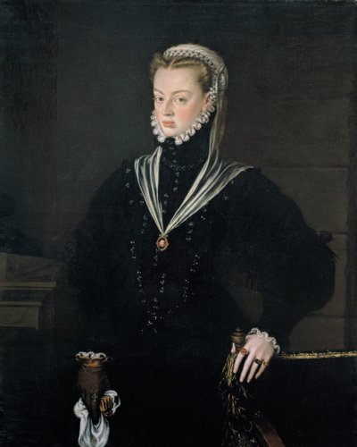 Spanyol: Retrato de doña Juana de Austria, princesa de Portugal Portrait of Doña Juana de Austria, Princessa of Portugal alkotó: Alonso Sánchez Coello