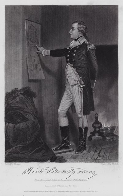 Richard Montgomery (metszet) alkotó: Alonzo (after) Chappel