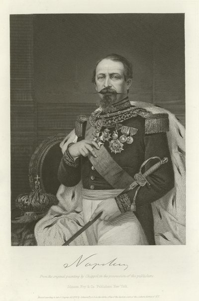 Napóleon III alkotó: Alonzo Chappel