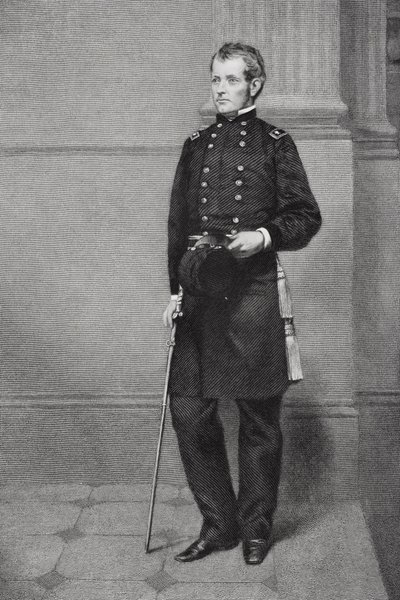 Joseph Hooker (1814-79) portréja alkotó: Alonzo Chappel