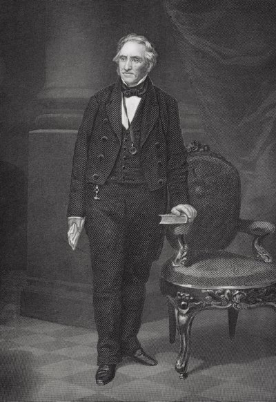 Thomas Hart Benton (1782-1858) portréja alkotó: Alonzo Chappel