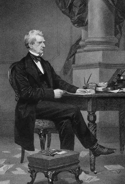 William Henry Seward (1801-72) portréja alkotó: Alonzo Chappel
