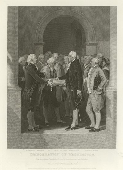 Washington beiktatása alkotó: Alonzo Chappel