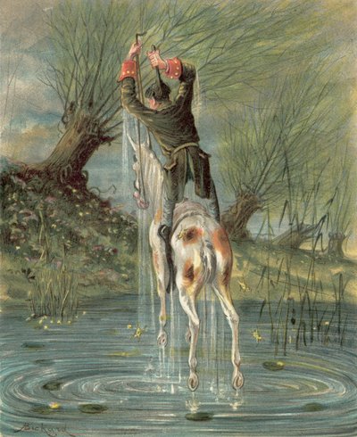 Münchausen báró kalandjai (chromolitho) alkotó: Alphonse Adolphe Bichard