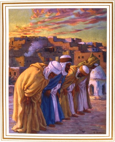 El Rekaa vagy hajlam A hajlam imája, 1918 alkotó: Alphonse Etienne Dinet